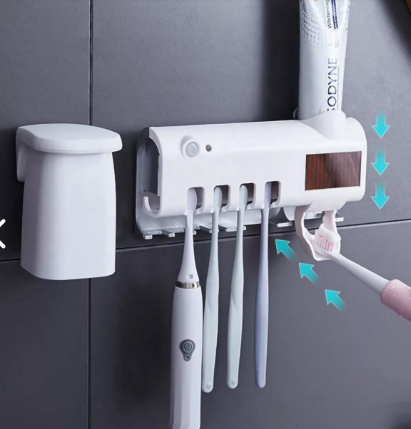 Denticlean™ - Esterilizador Dental UV / Posa Cepillo de Dientes