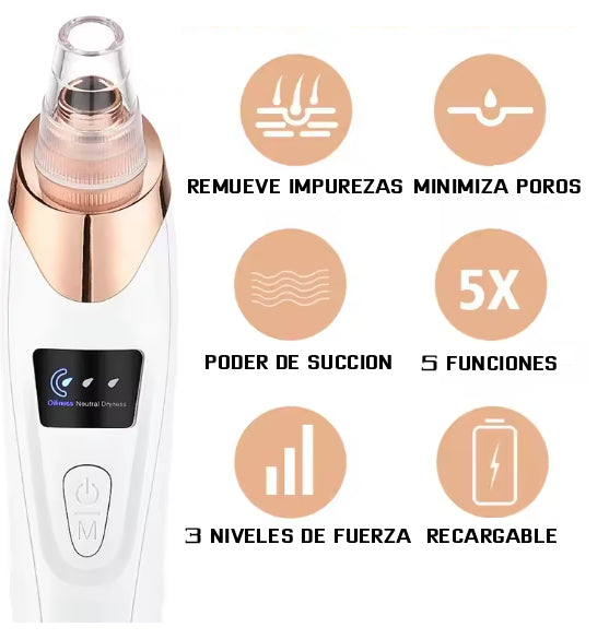 ClearSkin Pro™ - Extractor de impurezas y puntos negros