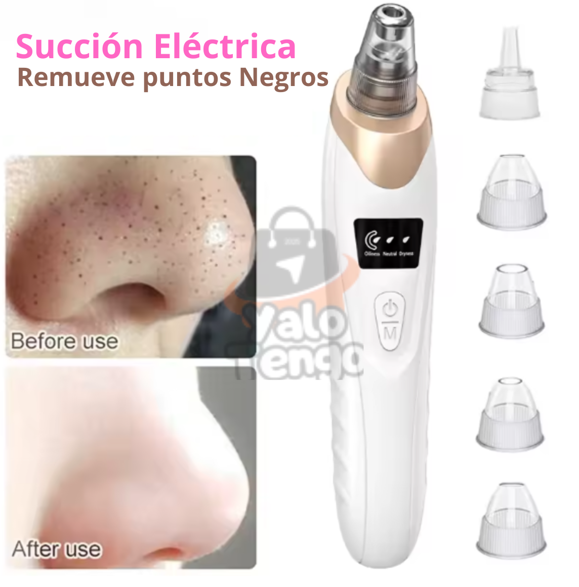 ClearSkin Pro™ - Extractor de impurezas y puntos negros